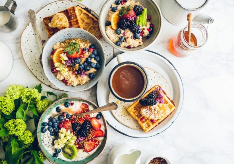 delicious healthy breakfast