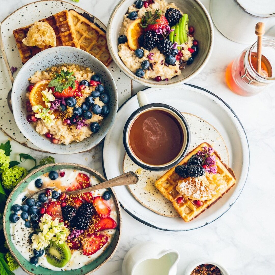 delicious healthy breakfast